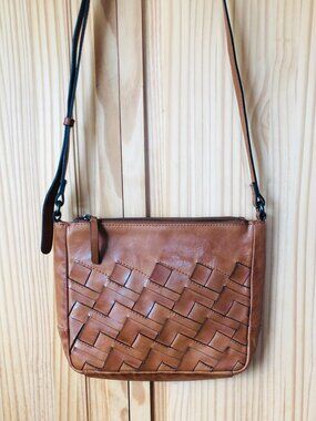 Retro Style Leather Crossbody Bag